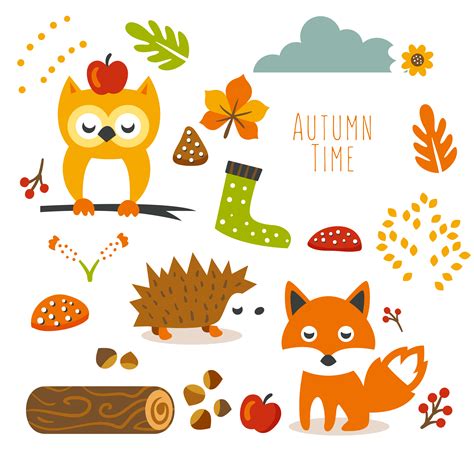 fall time clipart